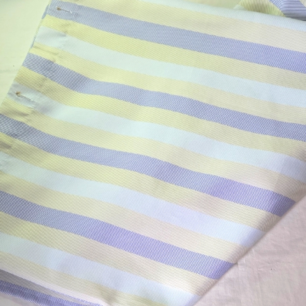 Striped Fabric Shower Curtain